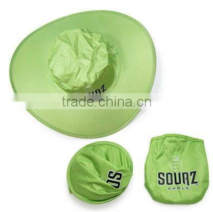Newest design fashion pop folding sun hat for travel