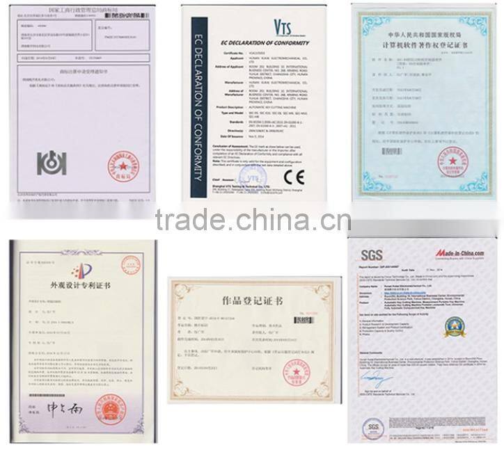 Professional SEC-E9 Lightweight Computerized Key Cutting Machine supply Audi keys duplicate