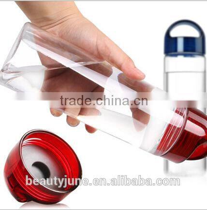 2015 new custom logo bpa free tritan fruit infuser water bottle, infuser water bottle 700ml