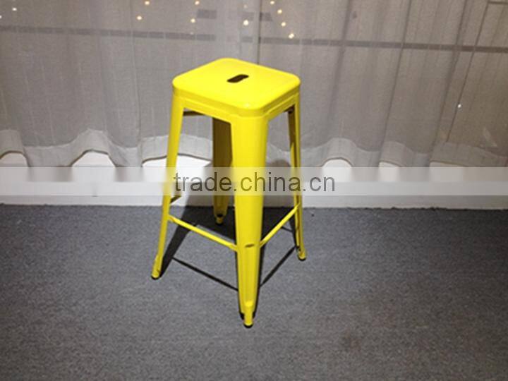 Vintage Kitchen Industrial Metal Singer Bar Stool and Chair HYX-806