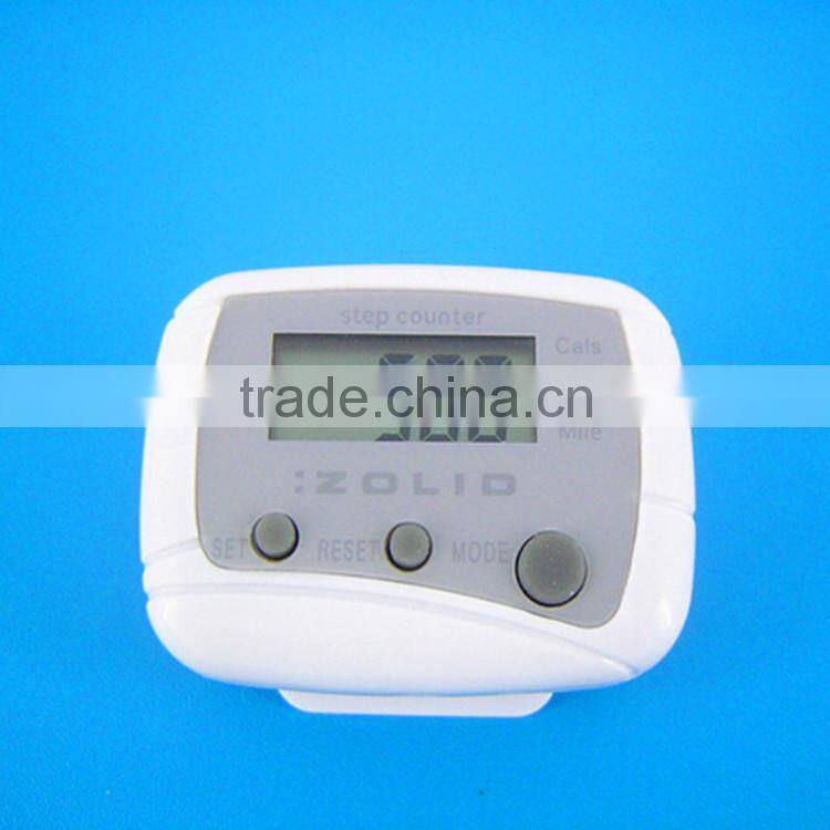 Bulk multi-function Cals/KM/Mile Personalized Setting Walk Mate Calorie Step Sport Counter pedometer