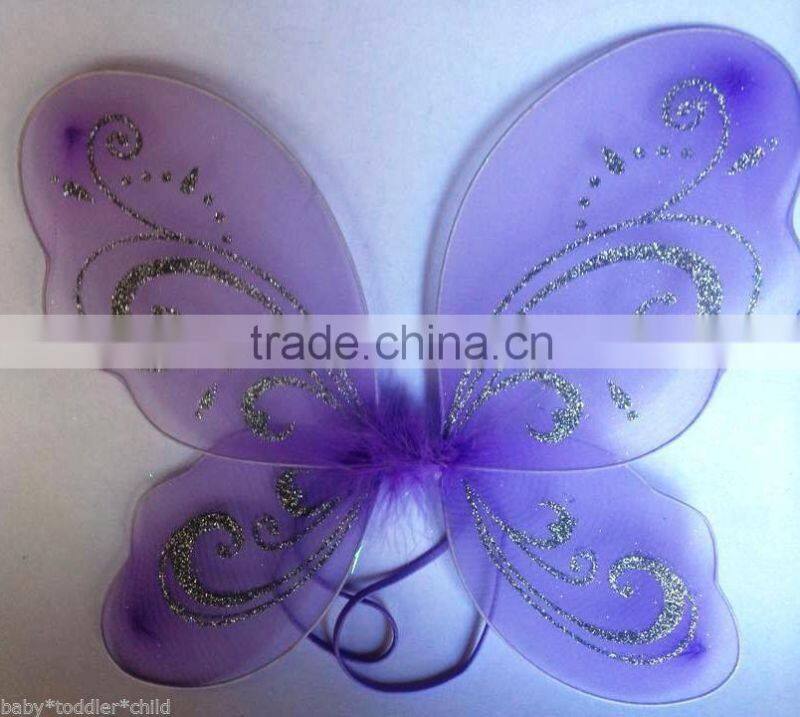 Wholesale colorful angel wings party supplies fairy wings cheap WG4012