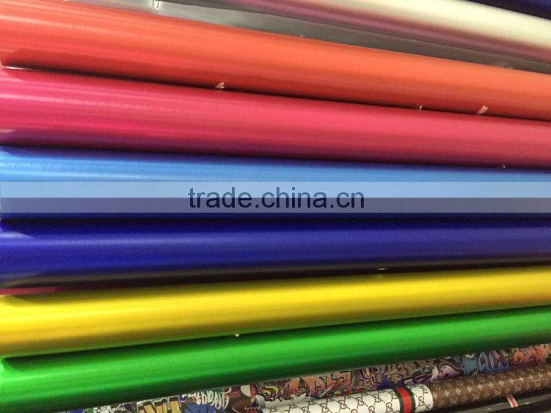 Best selling chrome brushed 1.52*20m with air bubble free