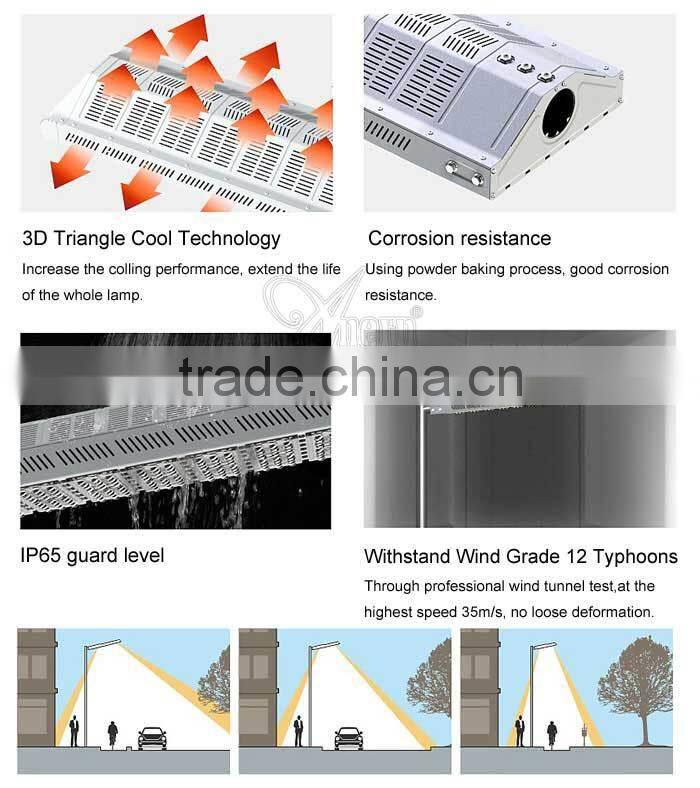 150W high quality AC85-265V input ip66 ce rohs waterproof led street light