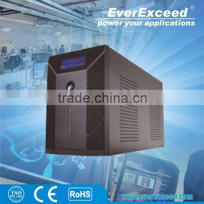 EverExceed 1-400KVA 3 Phase Low Frequency Online UPS, GBT input rectifier PowrNX For Telecommucation
