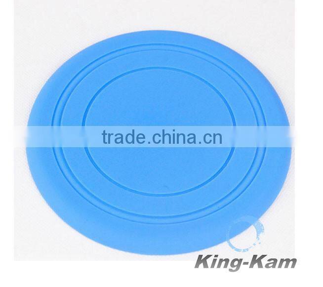 whosale different colors silicone soft frisbee silicone frisbee for pets training