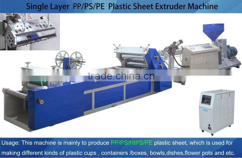 High Quality Single Layer PP Sheet Production Line