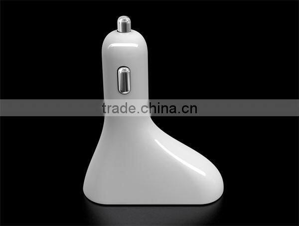 Universal Mobile Phone 4 Port USB Car Charger