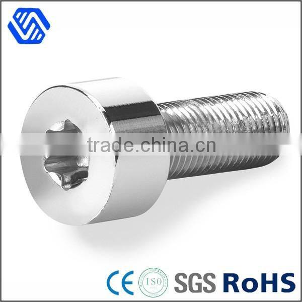 torx head screw fasterner stainless steel anti theft screw bolt