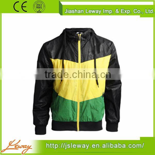 windbreaker jacket for men, waterproof zipper windbreaker jacket