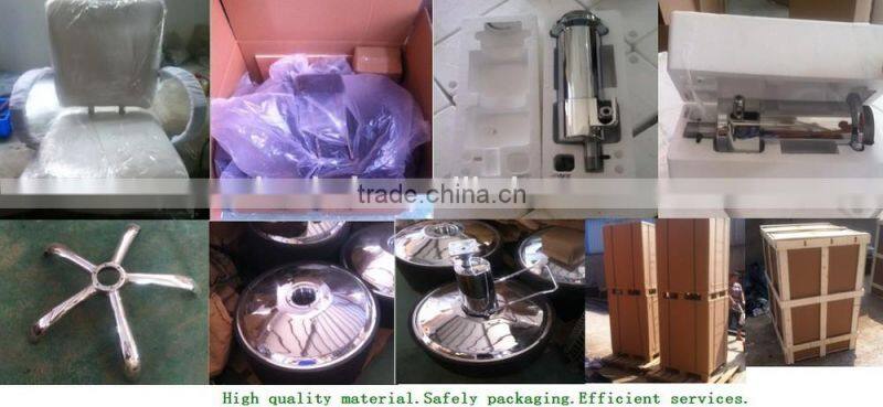 2015 HONGZI wooden salon trolley with red and black beautiful color