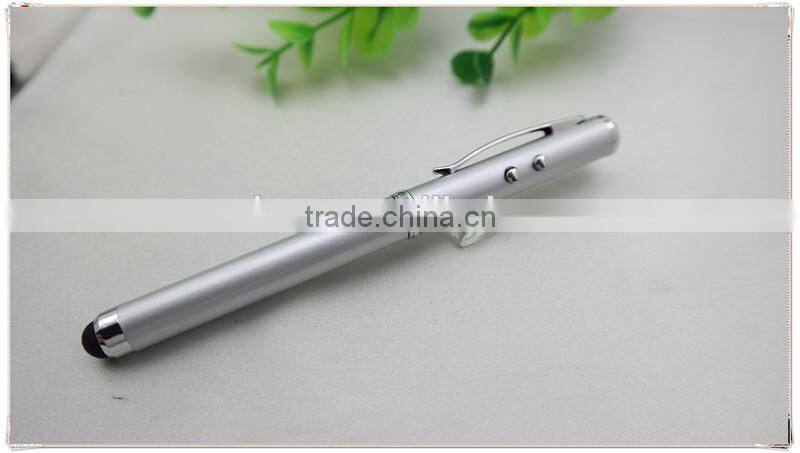 TM-22 4 in 1 multi founction touch pen , laser stlylus pen