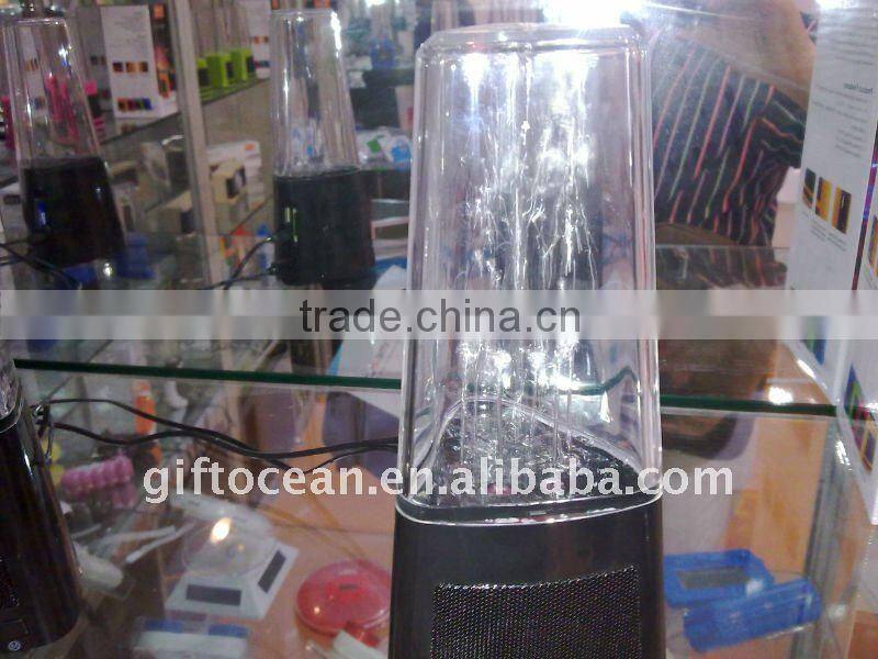 USB LED colorful Fountain Speaker digital music player