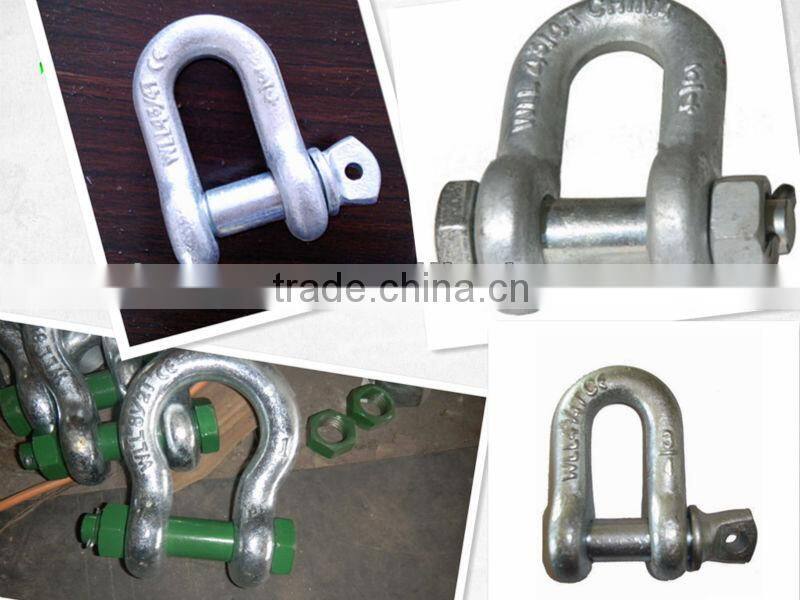 Hot Dipped G2130 Bow Shackle