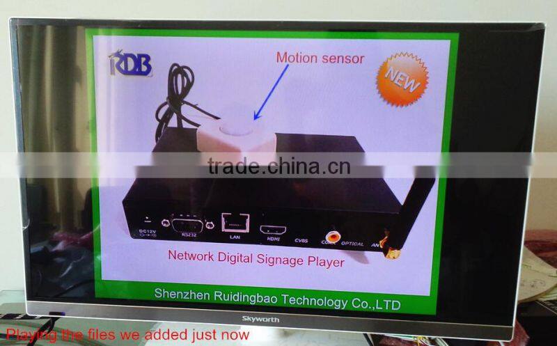 RDB Cheap low price digital signage with free digital signage software DS009-157