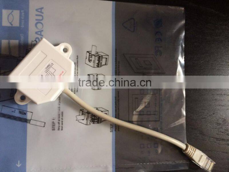 telephone ADSL splitter / Ethernet RJ45 Splitter / ADSL filter