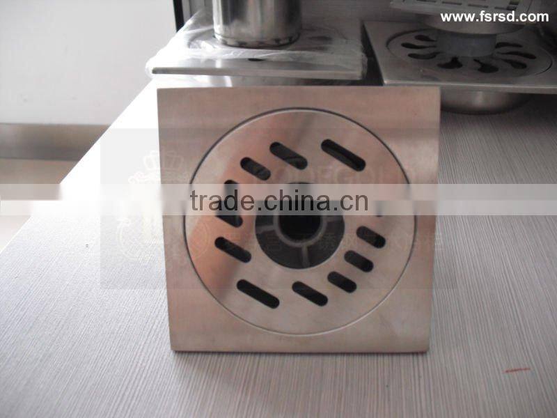 304stainless steel floor drain