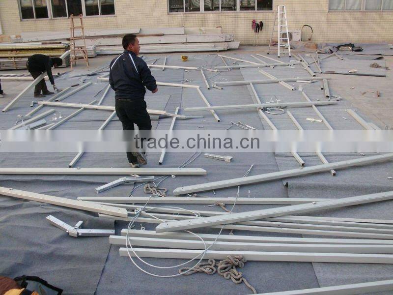 Green color MPT series shelter military tent for sale exported in chile