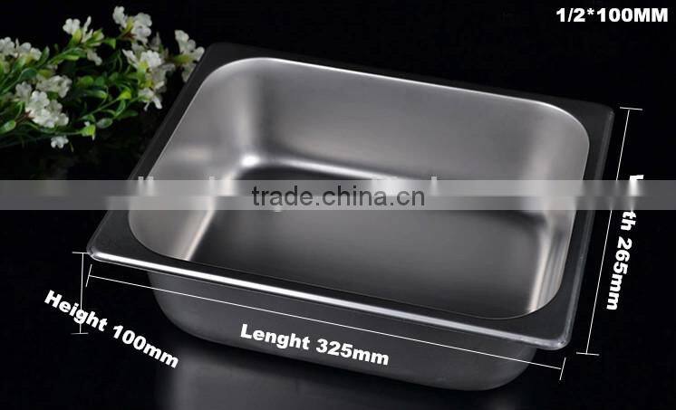 Stainless Steel 1/2 Food Strorage Container,GN container