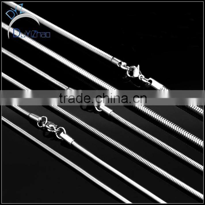 Men's Stainless Steel Curb Cuban Chain Necklace Jewelry Gift