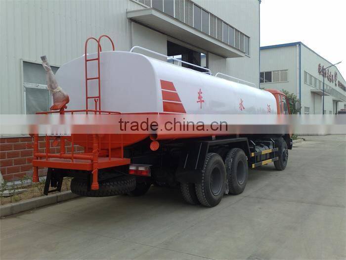 China Supply 6*4 20000 liter Water Truck dimensions water truck for sale