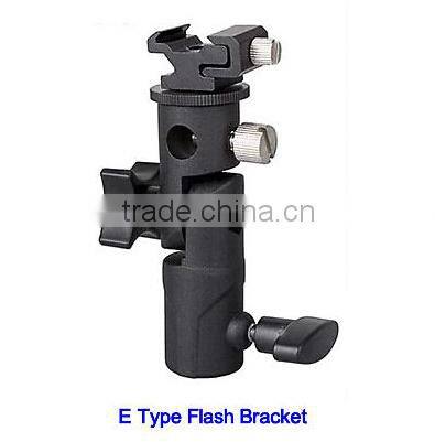 E Speedlite Flash Mount Holder For Light Stand Photo Video Studio Umbrella Hole