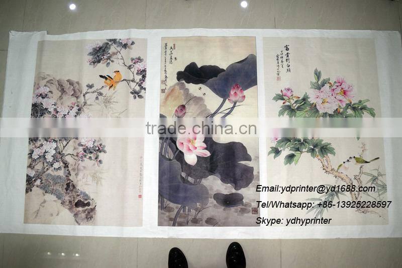 large format roll to roll printer/outdoor advertisement glass UV hybrid printer