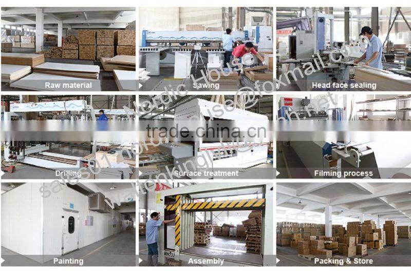 Best sell!! Scandinavian style, white paint carcass, oak drawer front, Swedish design TV stand