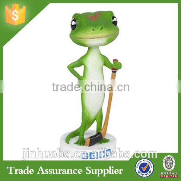 Jinhuoba Custom GECKO Bobblehead Figurine Toy