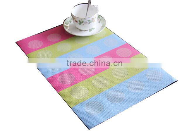 New Novelty PVC Soft Tablemats, Foldable Placemats