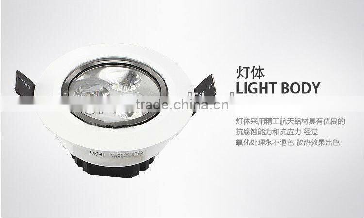 2013 Hot sales! down light 3W,downlight led, Austrial Hot selling