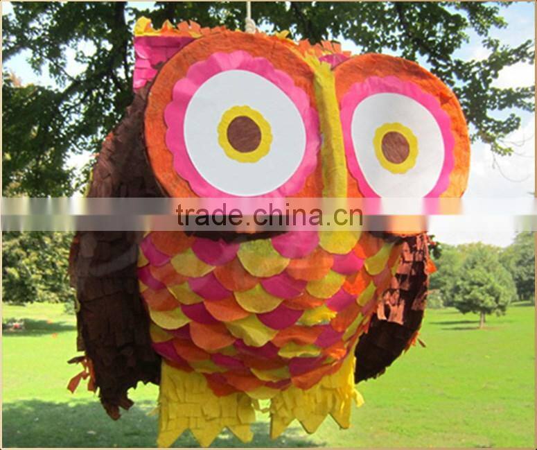 Halloween pumpkin pinata for treat or trick