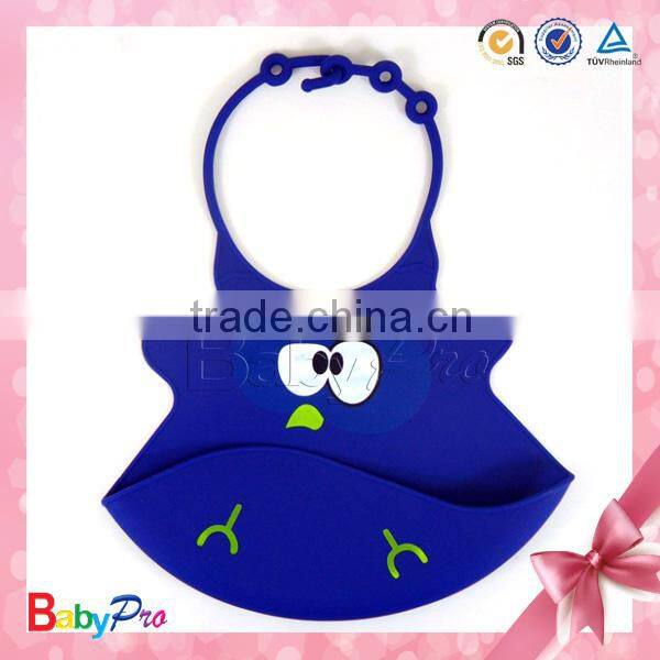 2014 Hot Sale Cute Plain Baby Bibs Crochet Baby Bib