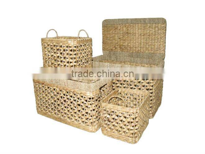 2015 New Product Rattan Basket For Home Decoration And Furniture