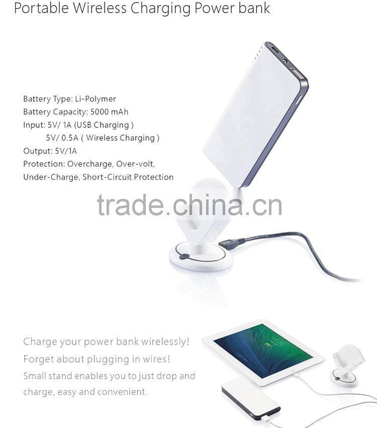 Protable Mobile Phone Wireless Charger for Android phone