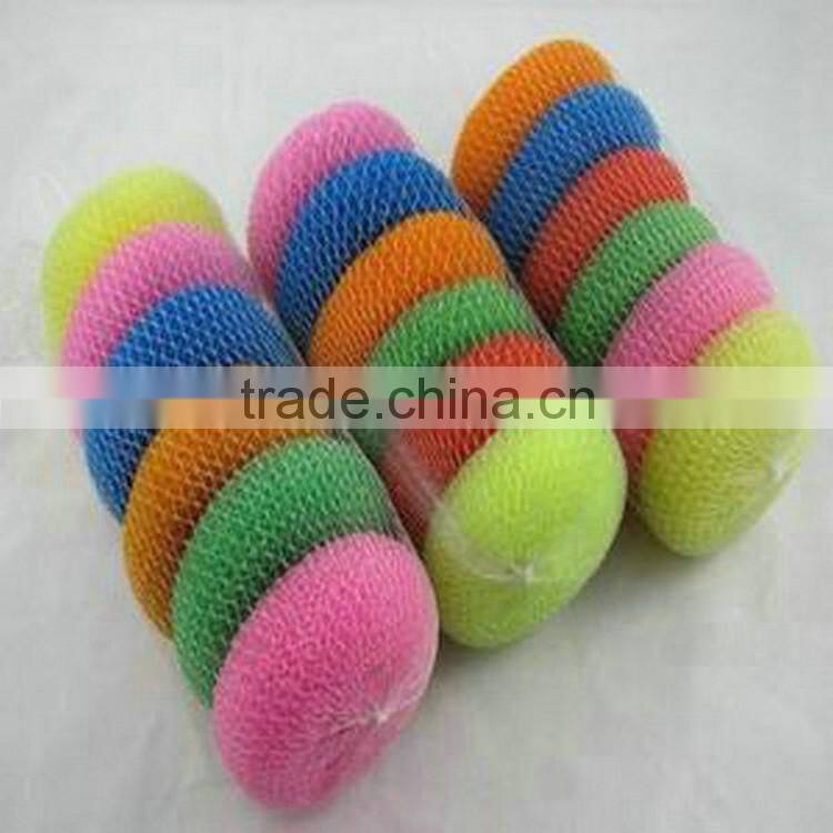 2016 new arrival high quality cleaning plastic scrubber with replacement pad