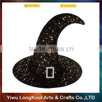 Newest luxury halloween hat party children performance witch hat for sale