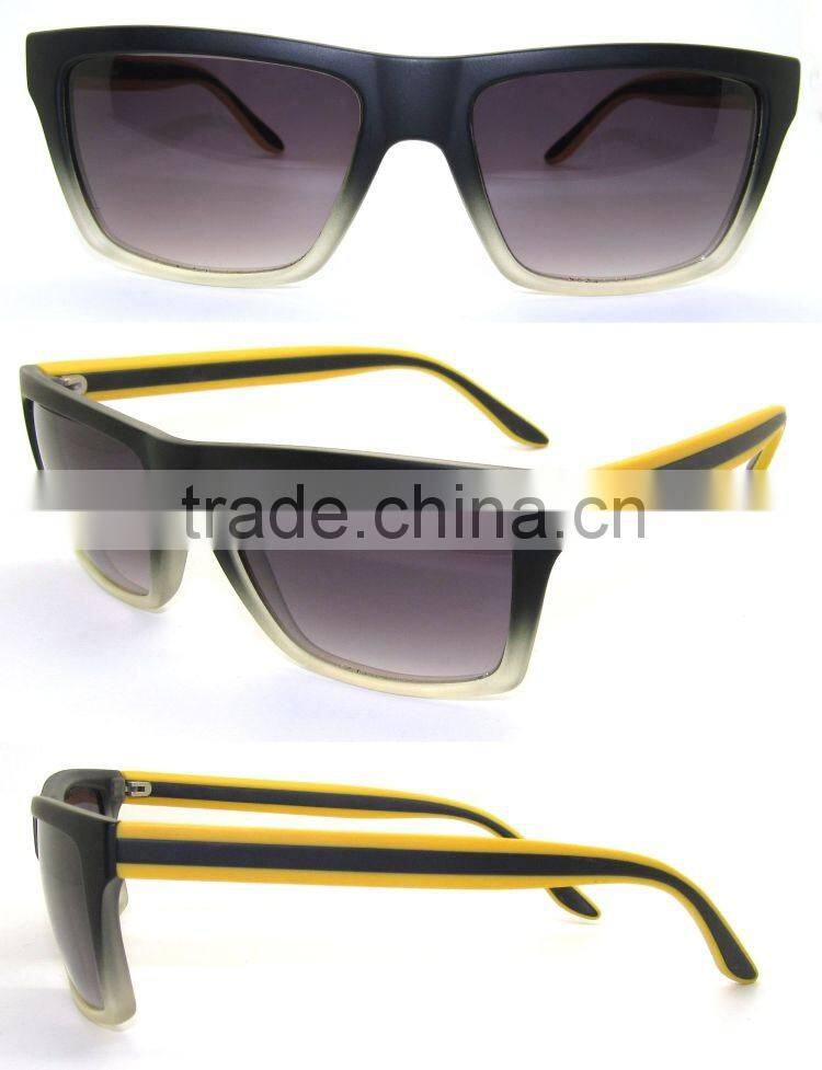 2016 new item double color TR90 uv400 polarized sunglasses