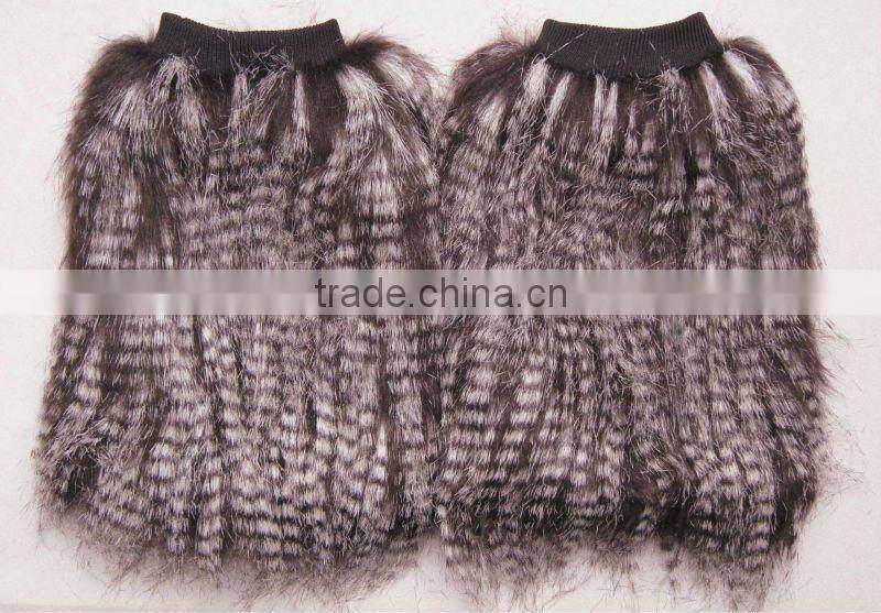 2012 winter leg warmers,fur leg warmers