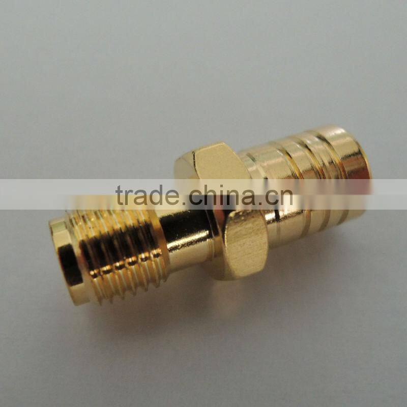 RF adapter SMA female to SMB female coaxial connector