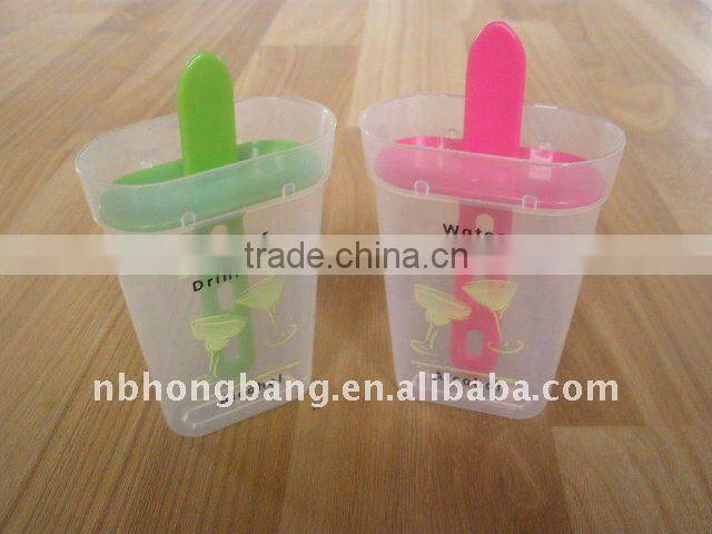 high quality plastic single ice cream mold