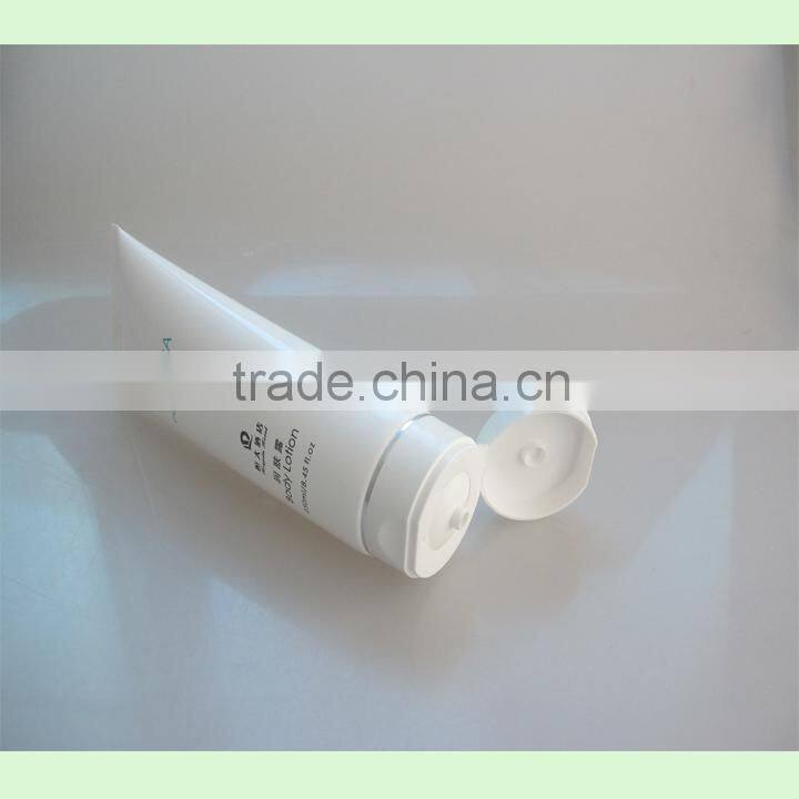 250ml body lotion cosmetic container with flip cap