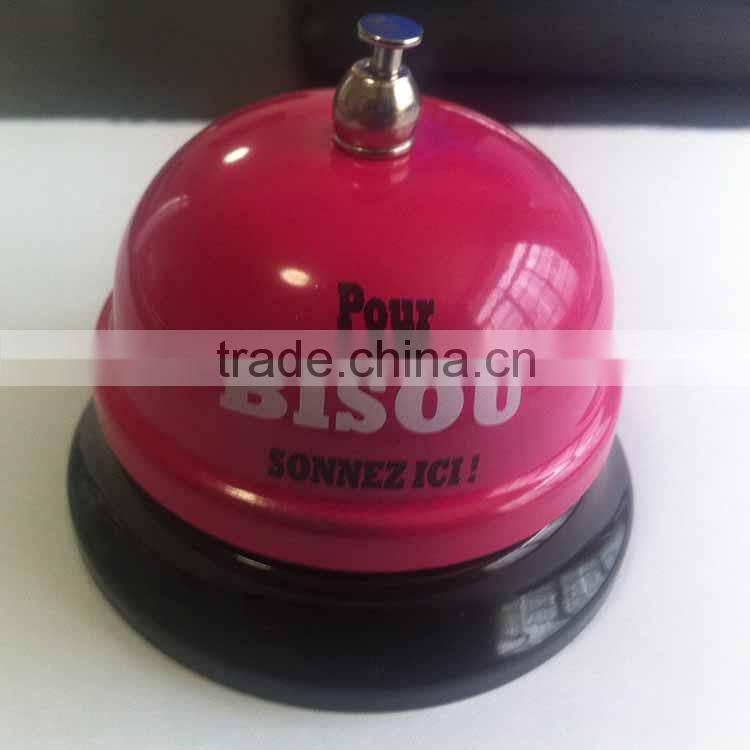 Stainless steel restaurant hotel counter table bell