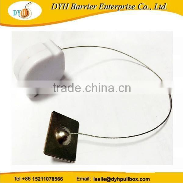 China retractable anti theft pull box with locking system,retractable pull box with stop function