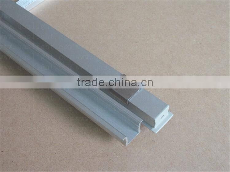 QS-A55 23x8mm Recessed Aluminum LED Profile With Flange linear housing