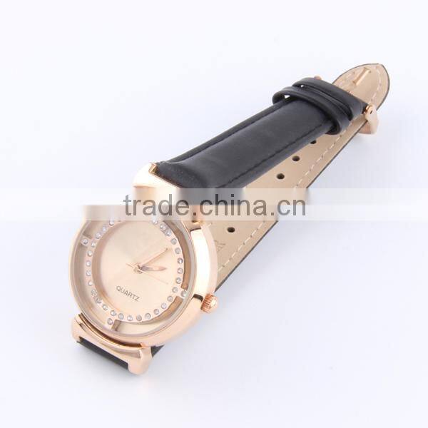 Stainless steel back miyota stone ladies watch company