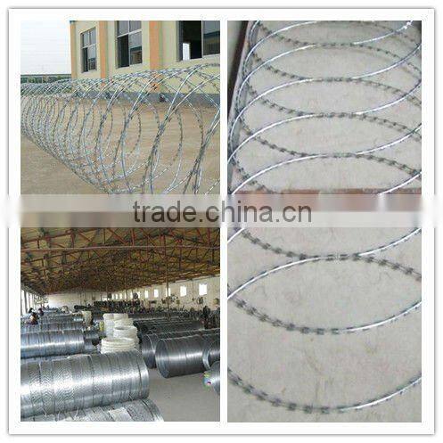 Flat Razor Wire Mesh Fence (ISO9001) Factory