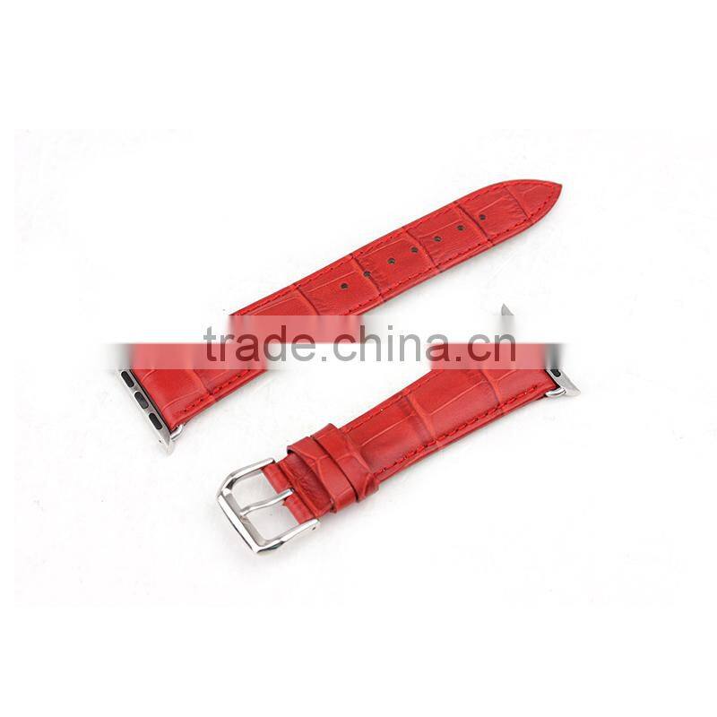 New Arrival Genuine Leather Replacement Strap For Apple Watch iWatch