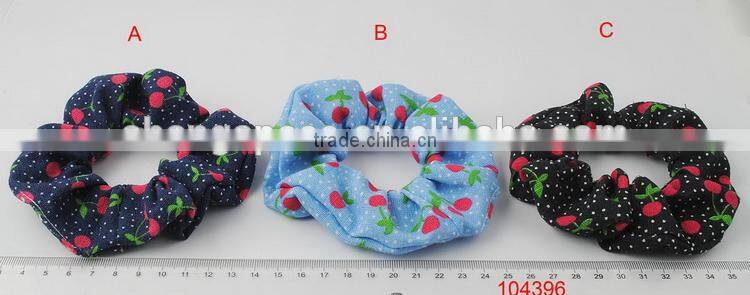 Low price quality candy hair scrunches
