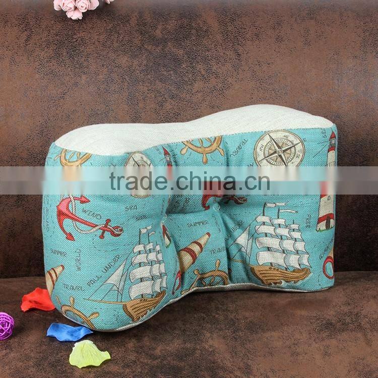 2015 new ocean series cartoon lighthouse sea anchor sailing boat waist cushion cover home decor pillow